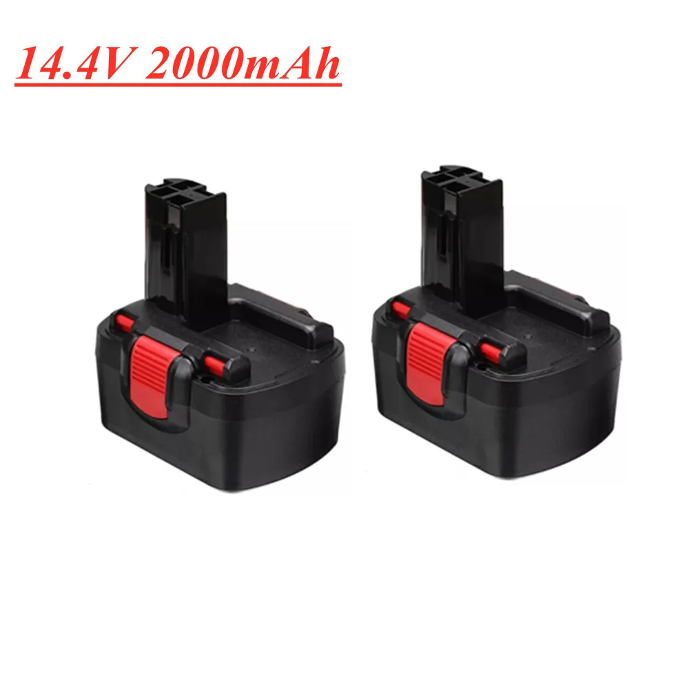 Аккумуляторная батарея Ni-CD 14 4 В 2000 мАч для BOSCH BAT038 15614 1661 1661K 22614 23614 32614 33614 в 2 шт. bosch |