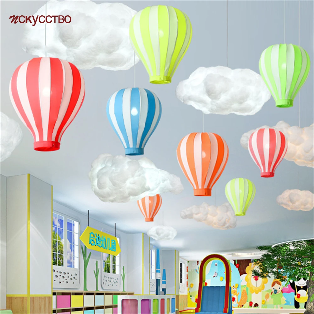 Hot Air Balloon Lights For Nursery