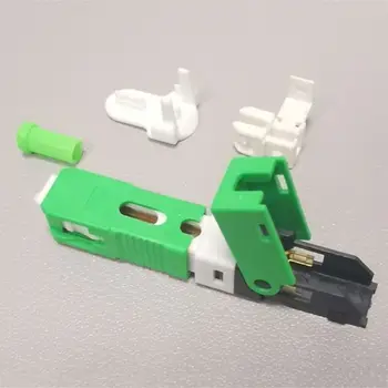 

1pc FTTH ESC250D SC APC Single-Mode Fiber Optic New Model Fast Optical Connector N0HB