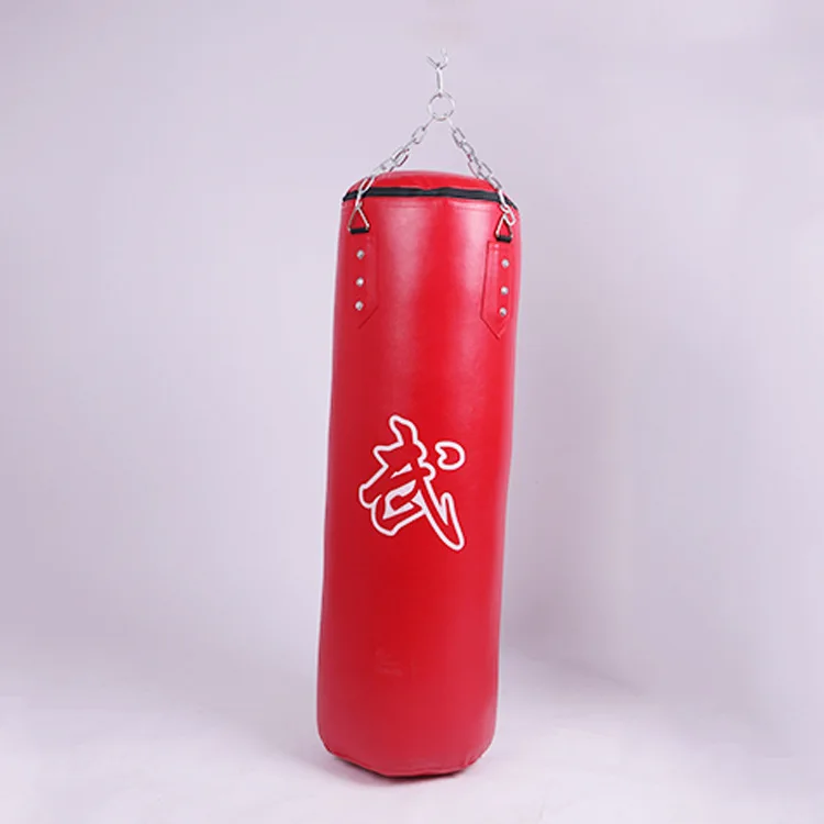 Настраиваемые ПУ боксерские мешки с песком Висячие Твердые Санда Муай Тай тренировочные спортивные принадлежности оборудование для домашнего фитнеса