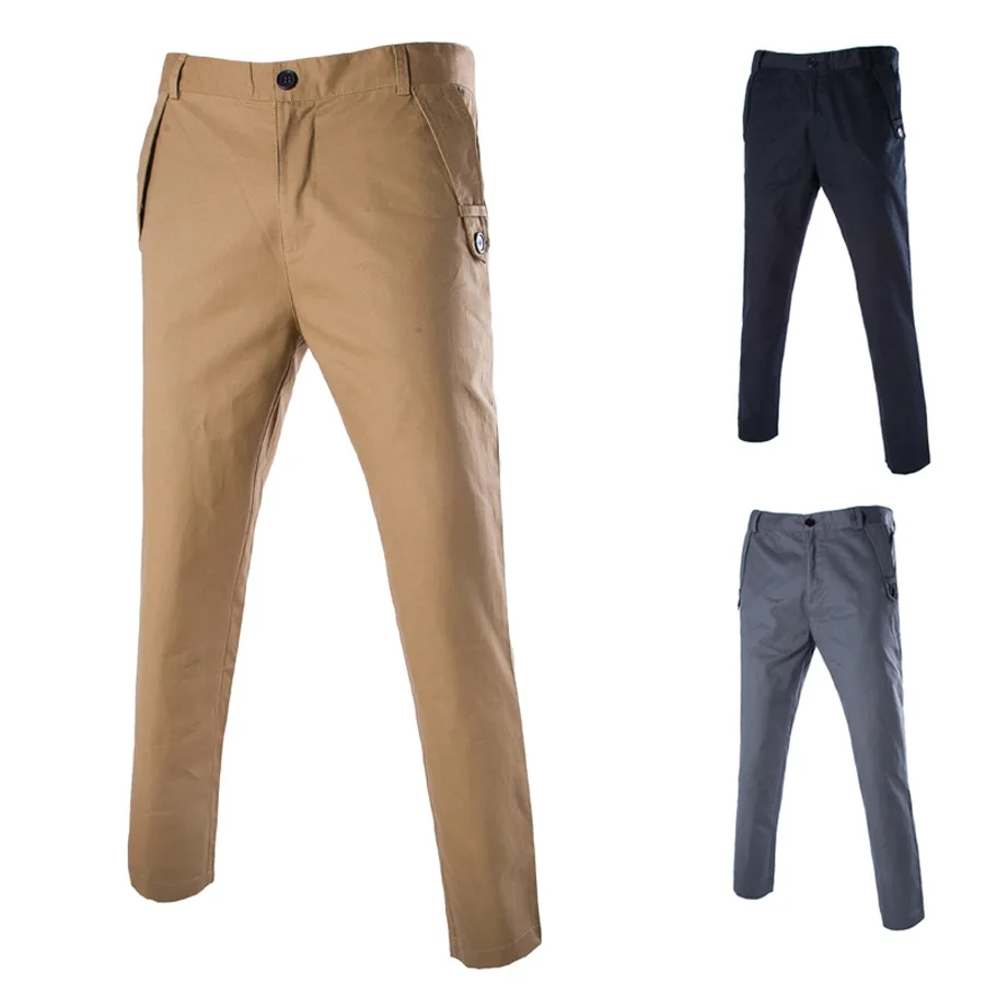 

2018 New Style Spring Clothing England MEN'S Casual Pants Genuine Product Casual Trousers Pure Cotton Slim Fit MEN'S Pants K26