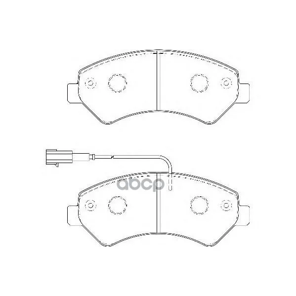 Wbp24466a_=Fvr1925 [77364318]!Колодки Дисковые П Citroen Jumper