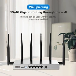 ZBT – routeur WiFi sans fil double bande 4G LTE, avec emplacement pour carte SIM, prise en charge de trois transporteurs américains AT&T Mobile 