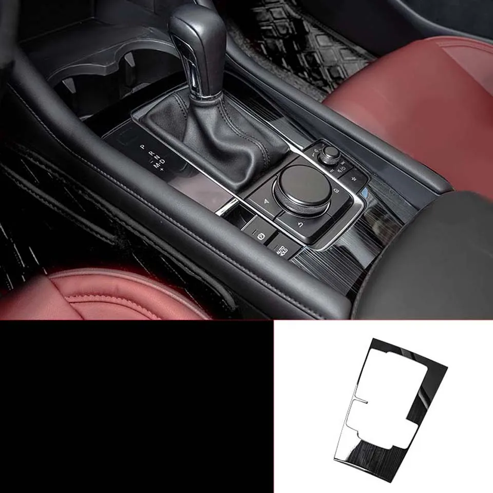 Аксессуары из нержавеющей стали для Mazda 3 Axela 2019 2020 фоторамка декоративная крышка