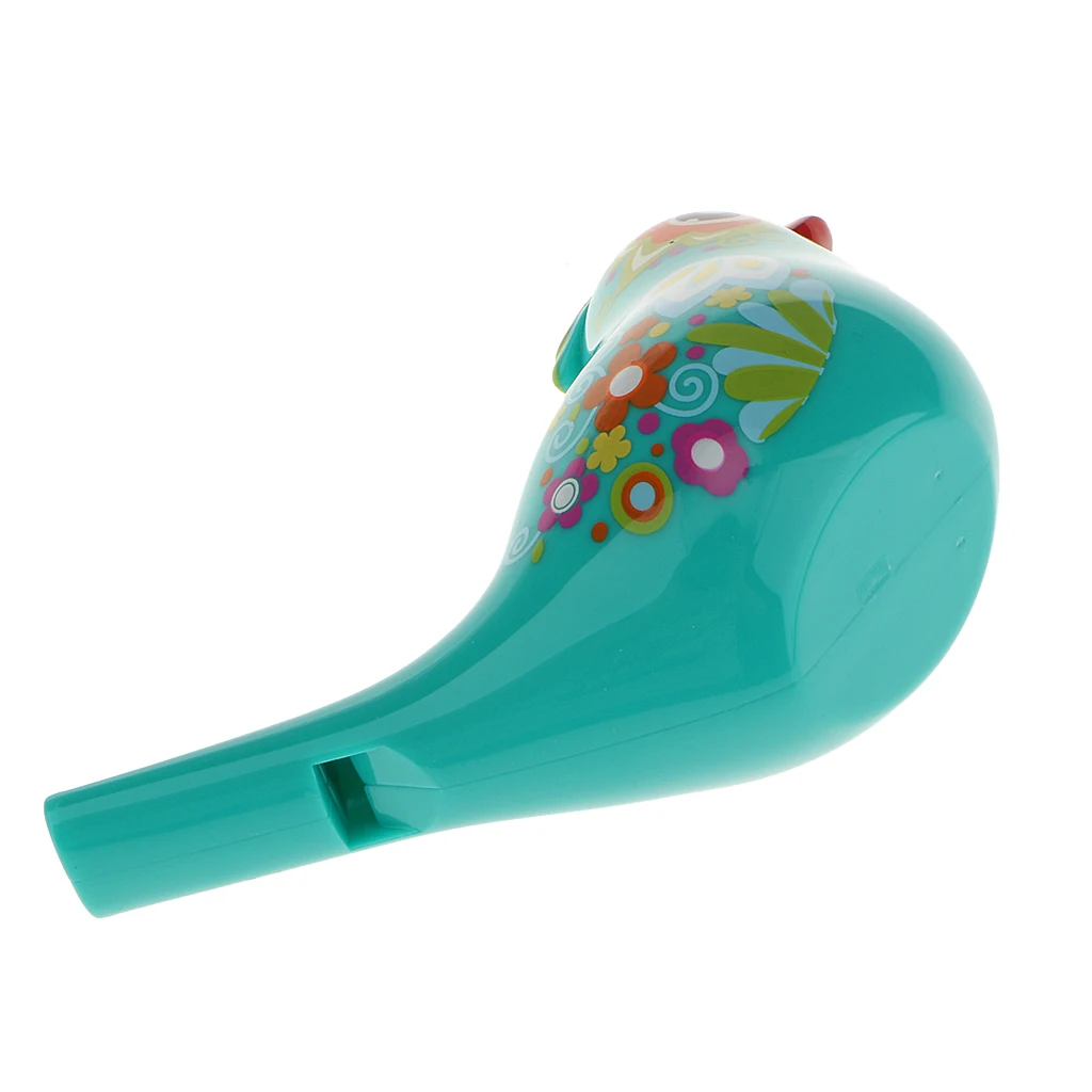 Coloured Drawing Water Bird Whistle Bathtime Musical Toy for Kid