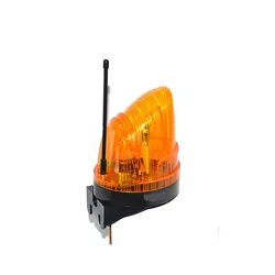 STKJ 12V 24V 220v outdoor Antenna LED or Bulb Alarm Light Strobe Flashing Emergency Warning Lamp wall mount for Gate Opener no
