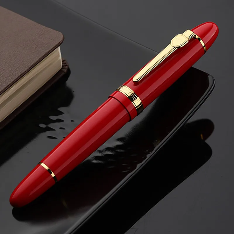 JINHAO X159 усовершенствованная перьевая ручка 18K стандартная фотография упаковка с