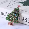 Wuli&baby Green Enamel Tree Brooches Women Men Christmas Tree Party Causal Office Brooch Pins Gifts ► Photo 3/6