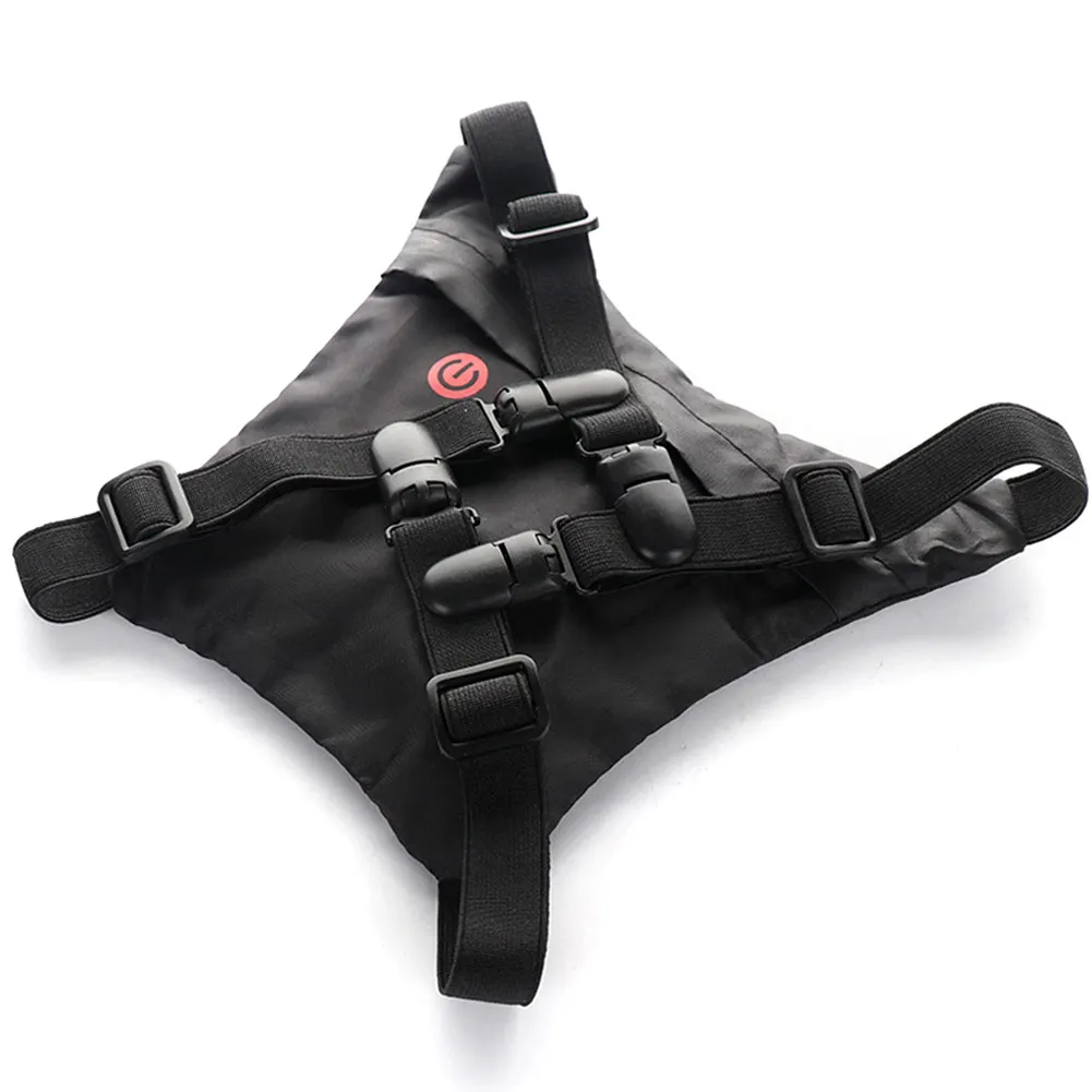 MrY USB Charging LED Light Warning Vest Backpack MTB Bike Bag Safety LED Signal Vests Warning Accessories