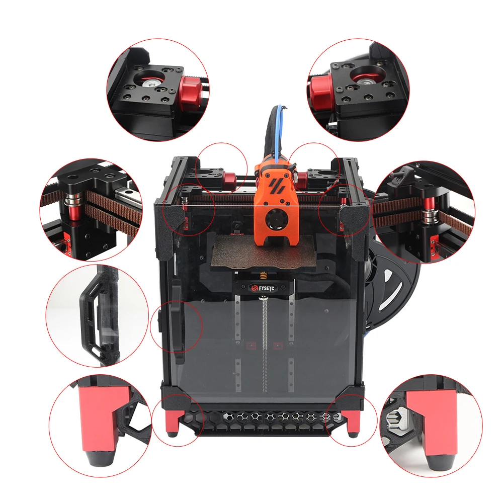 Pre sale FYSETC Voron V0.1 V0 3D Printer Upgrade Aluminum Alloy Frame