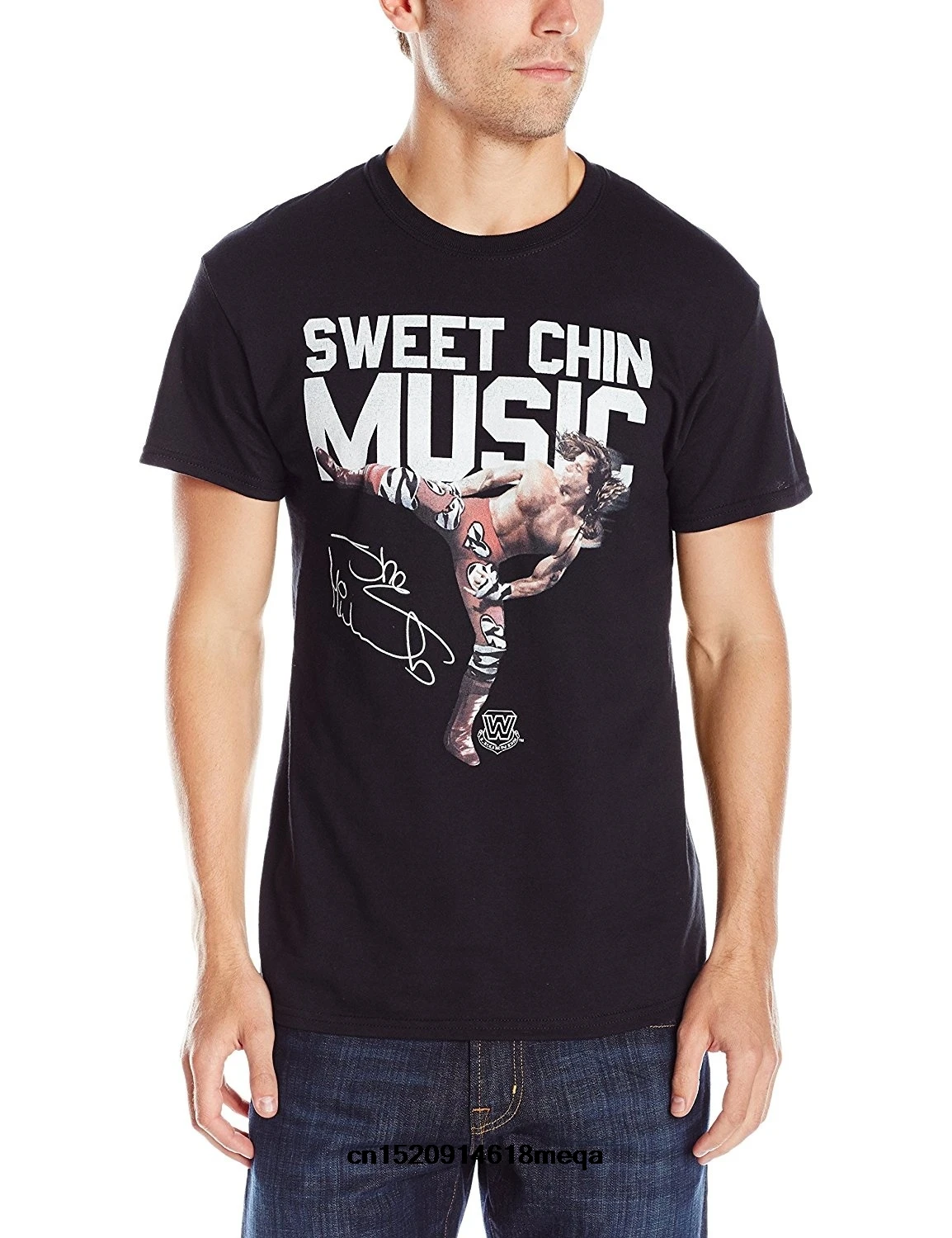 Sweet Chin Music T Shirt Men Printed 