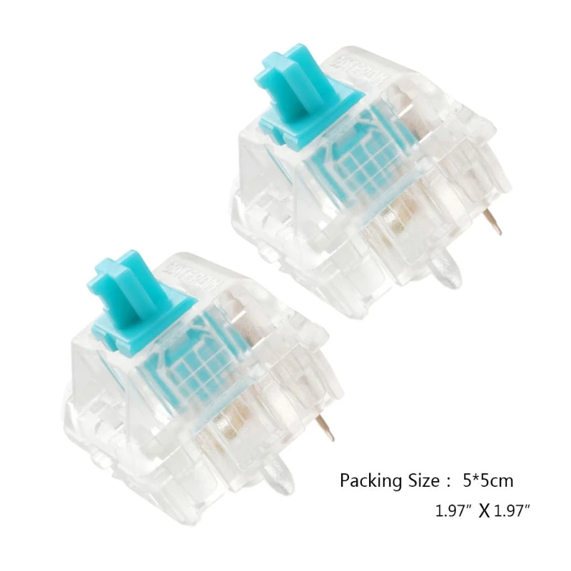 78g「Zilent V2」キーボードスイッチ（80個） Zilent® V2 Switches (Silent Tactile) - Zeal Generation Inc.