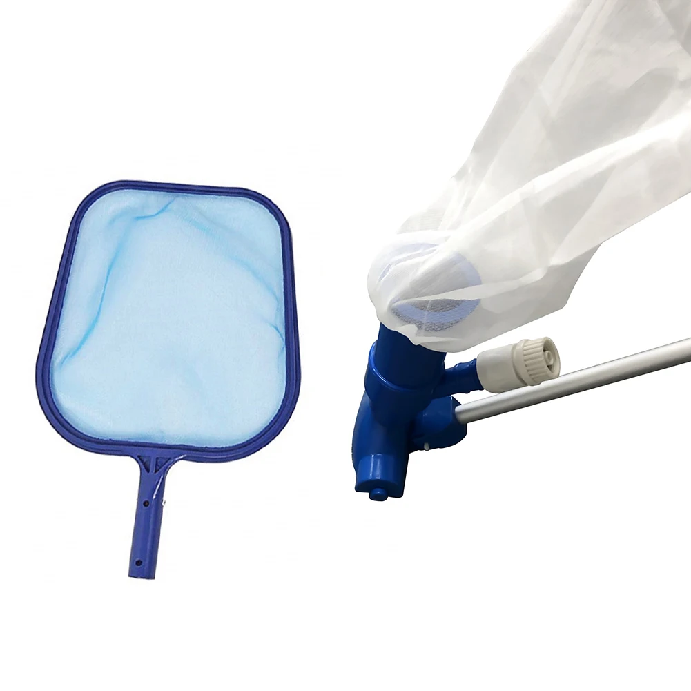 Hot Spring Cleaning Tool with Leaf Mesh Swimming Pool Suction Head Vacuum Cleaner Frame Net Skimmer Cleaner Swimming Pool