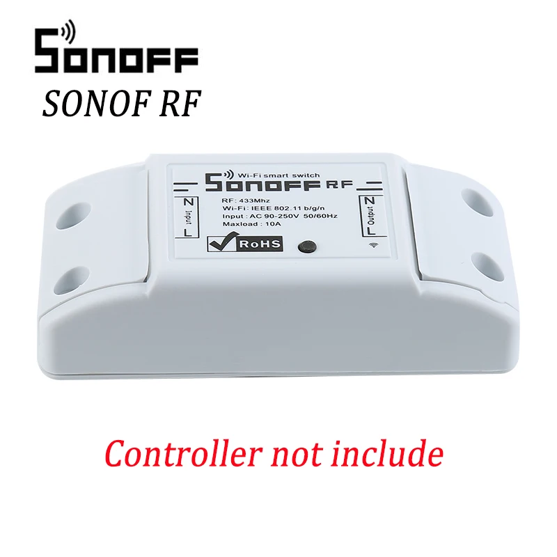 SONOFF RF 433 МГц беспроводной WiFi переключатель умный дом автоматизация дистанционного управления модули работают с eWelink Alexa Amazon Google Home - Комплект: SONOFF RF