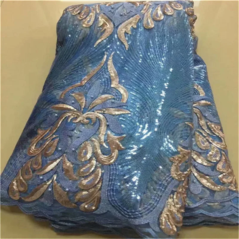 Последняя африканская кружевная ткань высокого качества кружевная ткань французские Блестки Чистая шнур тюлевые ткани нигерийские кружева для свадебного платья