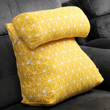 

Triangular Sofa Cushions Backrest Bed Thick Seating Cushion Waist By Comfortable Living Room Pillows Modern Home Decor MM60KD