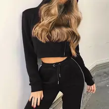 2 шт., Осенний женский спортивный костюм для фитнеса, комплект с капюшоном, зимние топы для бега, рубашки для спортзала, тренировок, пробежек, тренировок, упражнений, Прямая поставка#0805