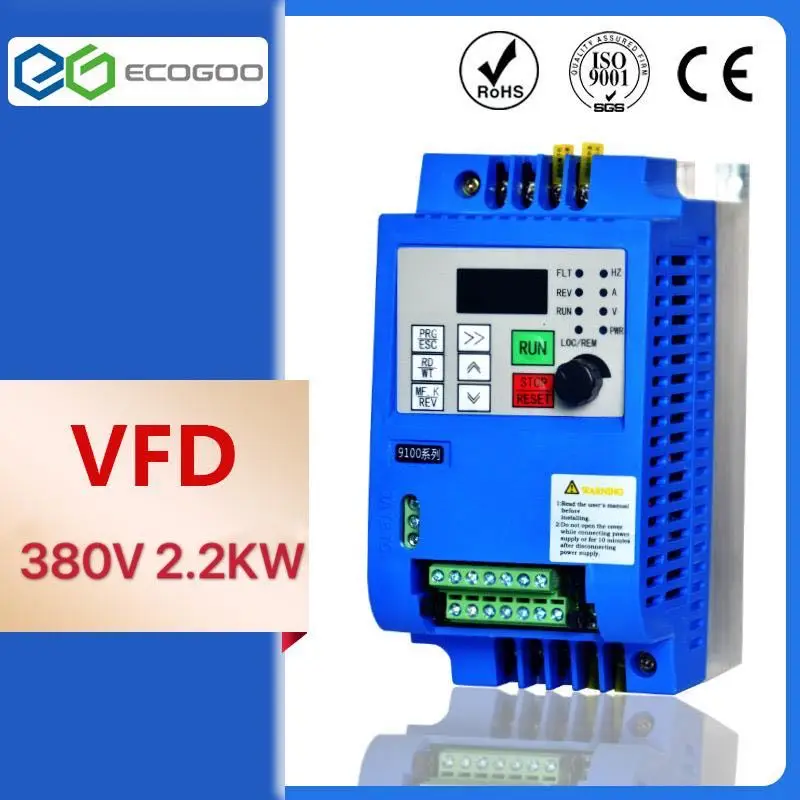 US $71.78 380v 22kw 4kw 55kw 380v Input To 380v Output To Motor Variable Frequency Speed Controller Fan Motor