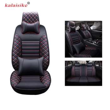 

kalaisike quality leather universal car seat covers for Toyota all models Venza Corolla Crown Camry RAV4 YARiS Levin verso VIOS