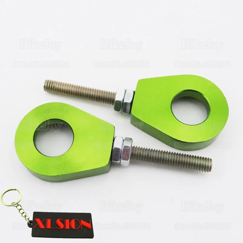 15mm Axle Chain Adjuster Tensioner Green for 50cc 70cc 90cc 110cc 150cc CRF XR YCF SDG Pit Dirt Bike ATV Quad Go Kart Motorcycle |