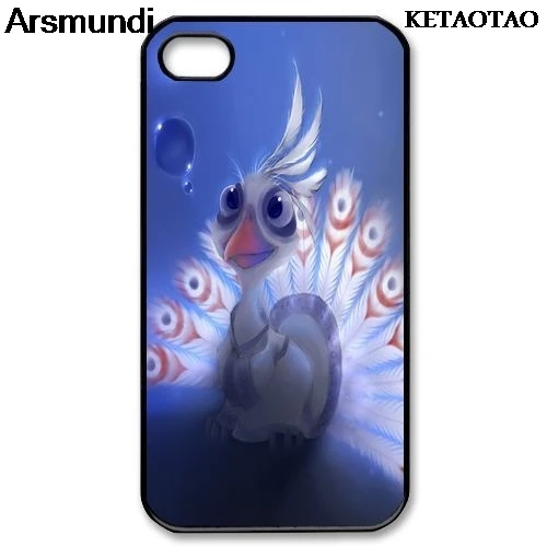 KETAOTAO Little white peacock Phone Cases for iPhone 4S 5C 5S 6S 7 8 Plus X Samsung S8 9 NOTE Case Soft TPU Rubber Silicone |