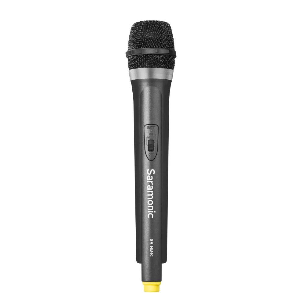 Saramonic HM4C 4 канальный Беспроводной портативный микрофон с интегрированным передатчиком для SR-WM4C Беспроводной Системы - Цвет: Черный