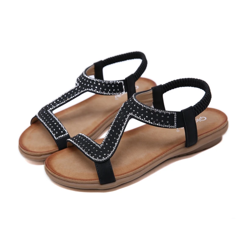 

Summer Beach Sandals Peep Toe Casual Fashion Women Shoes FancyQube Brand Non Slip Soft Bottom Jogging Comfortable Sandals