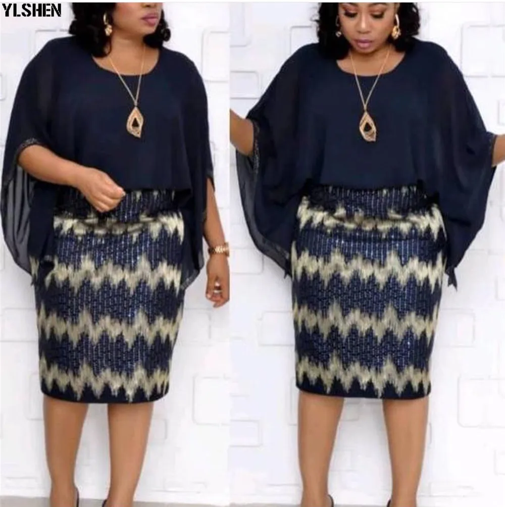 African Dresses For Women African Clothes Africa Dress Print Dashiki Ladies Clothing Ankara Plus Size Africa Women Dress 02