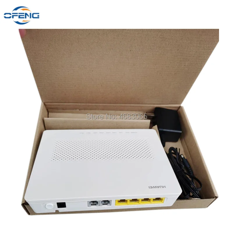 100% Original new HUAWEI HG8342R 1GE+3FE+1TEL GPON FTTH FTTB FTTX Optical Network Terminal English firmware |