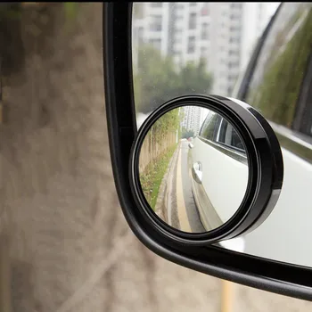 

2 pcs/set Car Rearview Blind Zone Auxiliary MirrorMirror Blind Spot 360 Degree Safety Reflector HD Wide Angle Convex Reversing