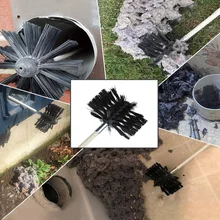 Роторный дом камин промышленный нейлон с 6 стержней инструмент для чайника практическая очистка прочный развертки сушилка воздуховод