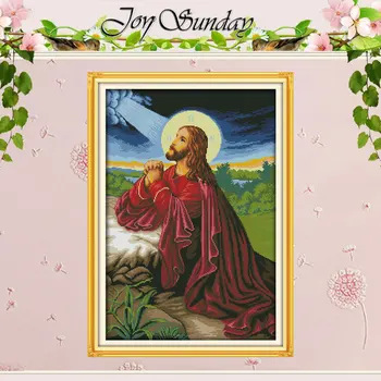

Jesus (7) Patterns Counted Cross Stitch DIY 11CT 14CT Cross Stitch Set Chinese Cross-stitch Kits Embroidery Needlework