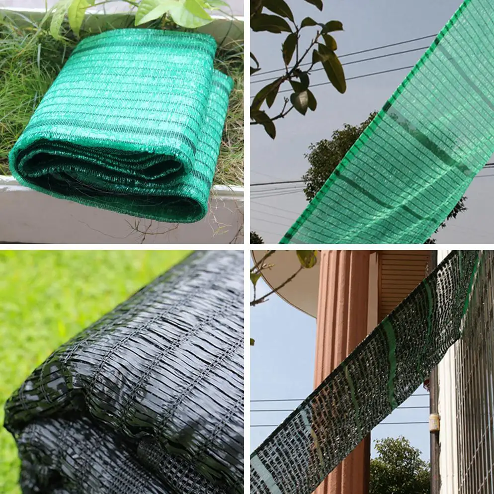 Green Black HDPE+UV Sunshade Netting Garden Succulent Plants Protection