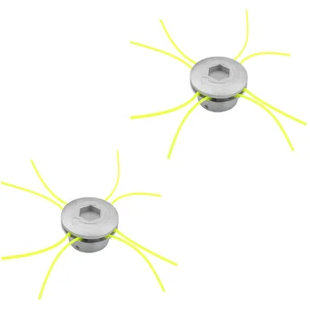 

Aluminium Grass Trimmer Head Garden Tools Head Trimmer Line Heads String Set Grass Brush Cutter Gardening Accessory