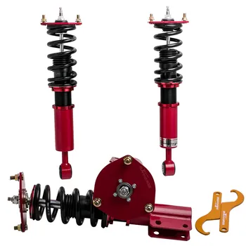 

4pcs Coilover Suspension Kits for Mitsubishi 3000GT FWD 91-99 3.0L Stealth 91-96 Adjustable Damper Height Shock Struts