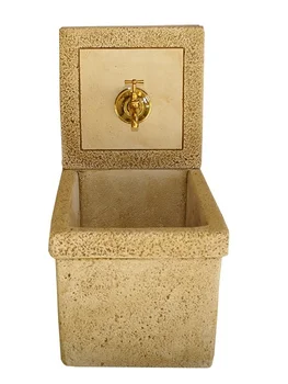 

Garden fountain wall in concrete-stone Mural Lisa 46x30x56cm.