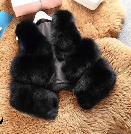 Меховые зимние женские пальто из искусственного меха жилет из искусственного меха меховые жилетки женские куртки плюс размер пушистый искусственный мех жилет Z148