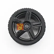 

High-Tech 23799 Wheels Hub 81.6X44mm 37383 68577 with Tyres Building Block Bricks Technology Parts Fit Compatible MOC 39933 Cars