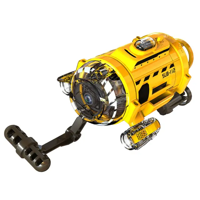 Visual Underwater Drone Mini RC Model Submarines HD Photo Camera Remote Control Ship Robot to Detect Fish High-Tech Toy 4