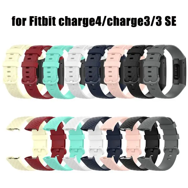 

Band For Fitbit Charge 4 3 3SE Strap Silicone Accessories Wristband For Fitbit Charge 3 Replacement Strap For Fitbit Charge 4
