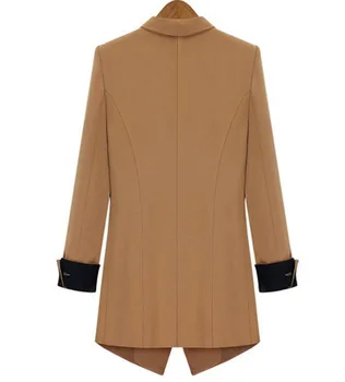 

Ladies OL Fashion Slim Blazer Coat Women Suit jacket Long Sleeve Ladies Blazer Work Wear Jacket 2020 New