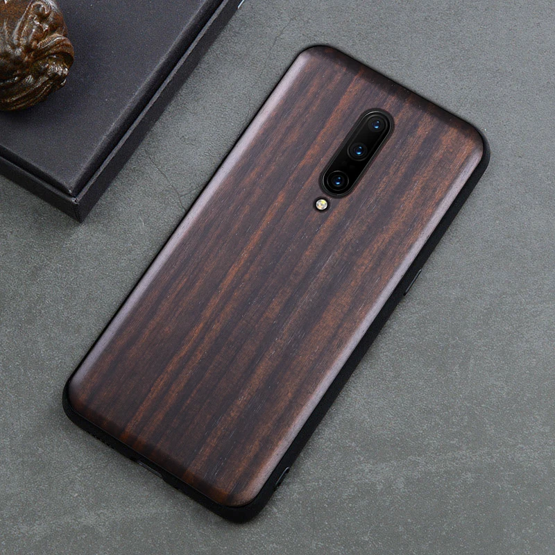 3 Чехол для Oneplus 7 t, черное дерево, чехол для Oneplus 7 pro, резной ТПУ бампер, деревянный чехол для Oneplus 7 7t pro - Цвет: 3