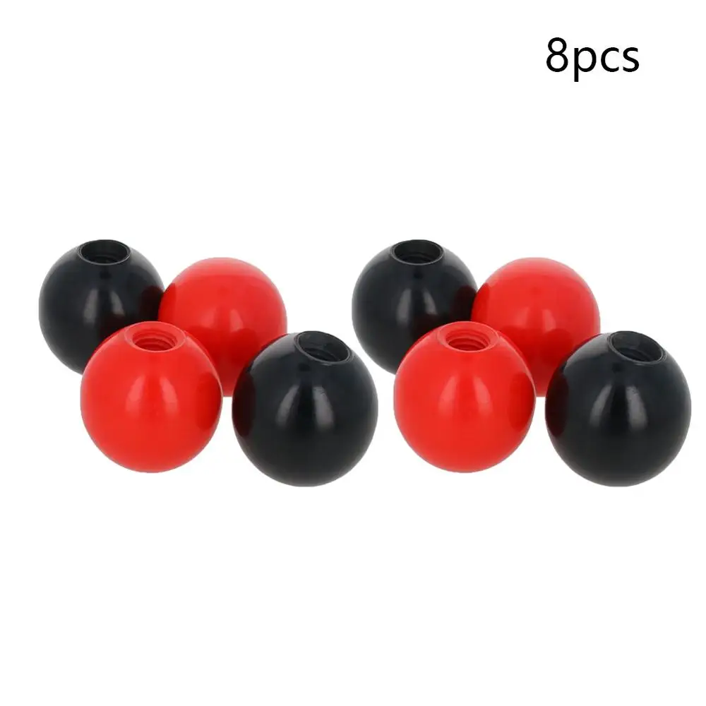 

Hot 5~10PCS Bakelite Spherical Knob Thread Diameter 40mm Black Red M12 Machine Tool Replacement Spherical Bakelite Lever Knobs