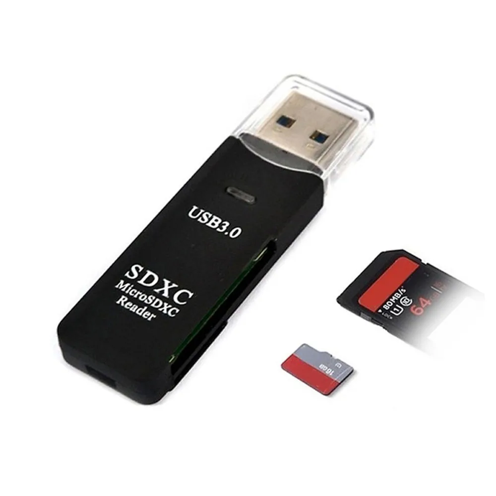 CHYI Micro Usb 3.0 SD Card Reader Mini Combo Computer Accessories Multi Memory CardReaders Usb3.0 High Speed Adapter For Laptop