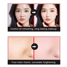 4 цвета Forbidden City рассыпчатая пудра гладкая контроль масла установка пудра для макияжа V9-Drop