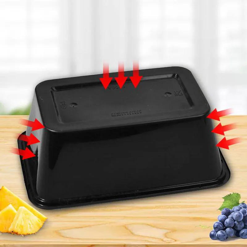 50pcs-Reusable-Bento-Box-Meal-Storage-Food-Prep-Lunch-Box-Reusable-Microwavable-Containers-School-Food-Container.jpg 50 db Újrafelhasználható Bento Doboz Étkezés Tároló Ételek Előkészítő Ebéddoboz Újrahasznosítható Mikrohullámú Konténerek Iskolai Élelmiszer -Konténer 500 650 1000Ml - Image 5