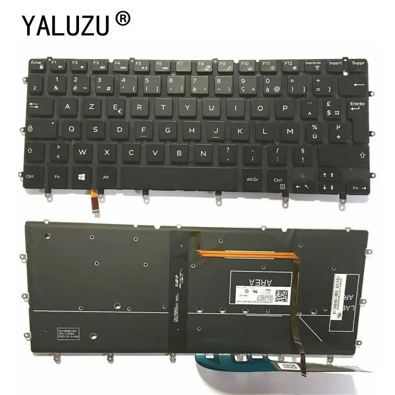 FR раскладка клавиатуры для ноутбука DELL Inspiron XPS 13 7000 7347 7348 7352 7353 7359 15 7547 7548 9343 9350 9360