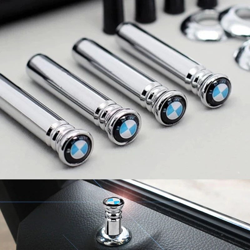 

4PCS Stainless Steel For BMW M E39 E36 E60 E90 E46 F30 F10 F20 E53 E34 X1 X3 X5 X6 Car Lock Modified Door Pin Car accessories