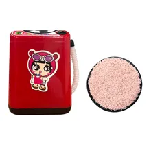 Забавная игрушка чистящие щетки для инструментов для макияжа В креативном мини-чистящем устройстве для кистей для макияжа Автоматическая Чистящая стиральная машина