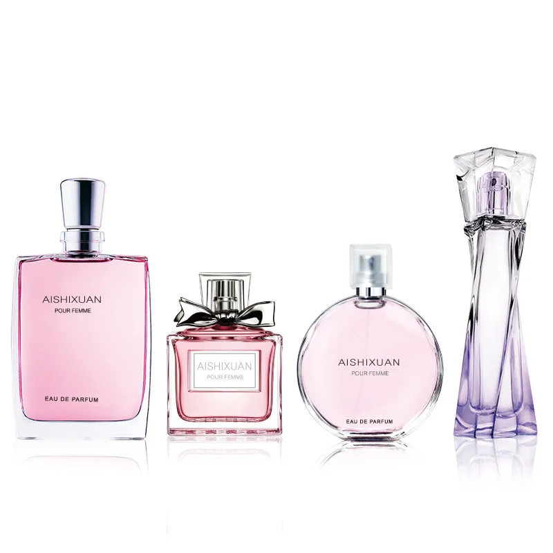 100 мл женский парфюмированный стойкий Цветочный Фруктовый аромат мини-бутылка портативный Дамский парфюмированный стойкий спрей стеклянная бутылка Parfums